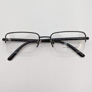 🕶️Made in Italy! Burberry B1196 1001 Eyeglasses 52/18 140 /KAB537🕶️​